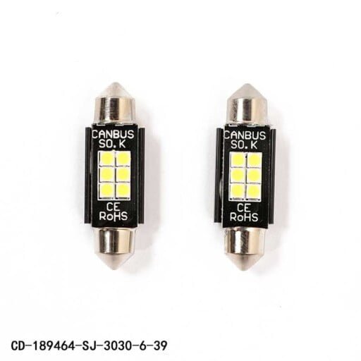 Λαμπτήρες LED - 3030-6-39 - CanBus - 2pcs - 674117 - Image 2