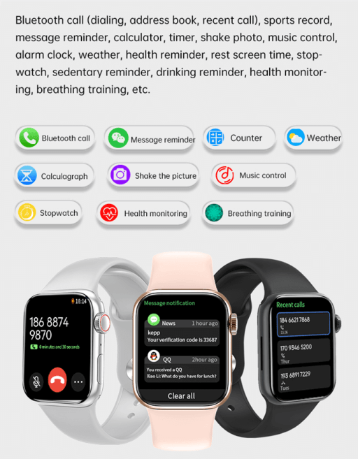 Smartwatch – S9 PRO - 810477 - White - Image 2