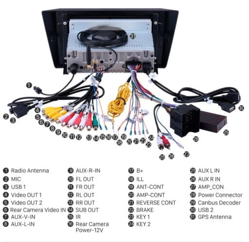 Ηχοσύστημα αυτοκινήτου 2DIN – BMW E90 – Android - FT - JA-9223 - Image 4